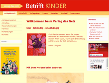 Tablet Screenshot of betrifftkinder.eu